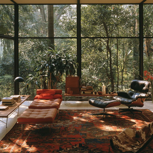 Charles Eames style, Midjourney V8.2, render 4 of 4