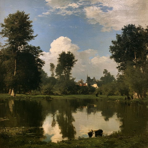 Charles-Francois Daubigny style (Painters), Midjourney V8.2
