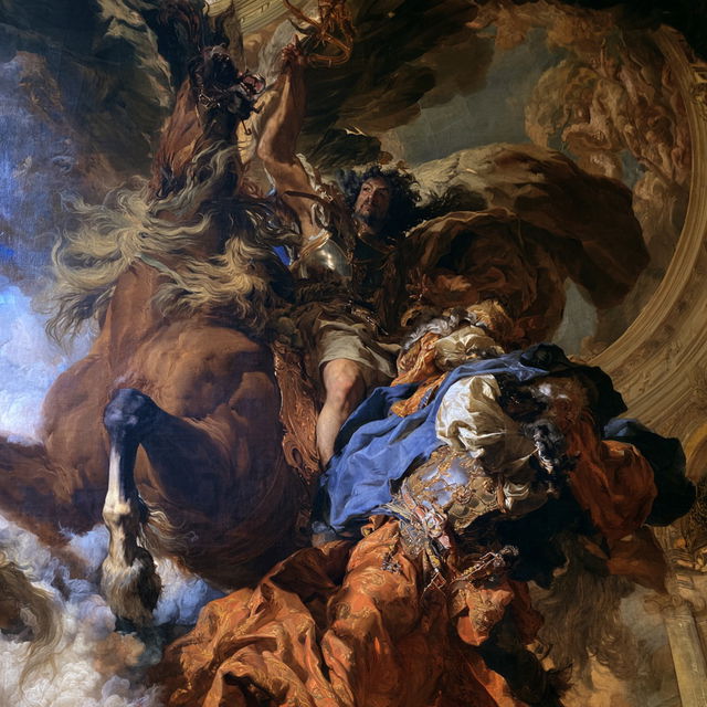 Charles Le Brun style, Midjourney V8.2, render 3 of 4