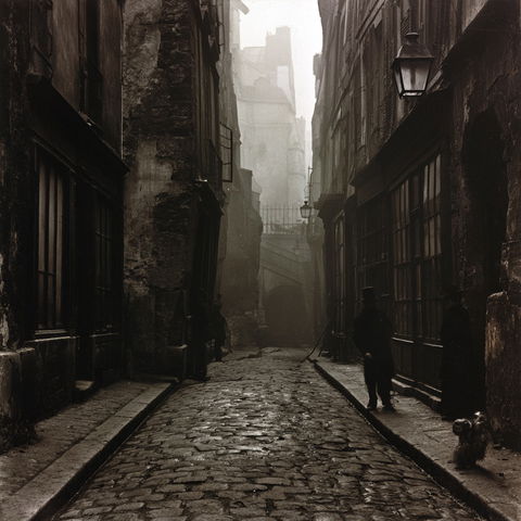 Charles Marville style (Photographers), Midjourney V8.2