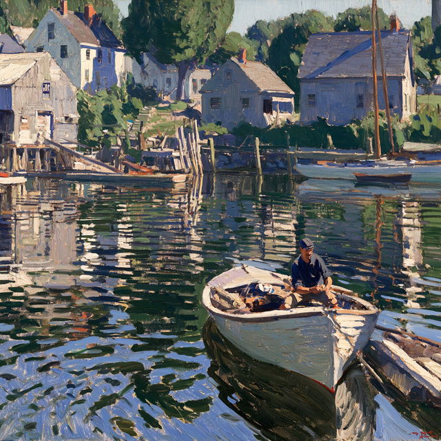 Charles Reiffel style, Midjourney V8.2, render 2 of 4