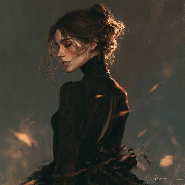 Charlie Bowater style, Midjourney V8.2, render 3 of 4