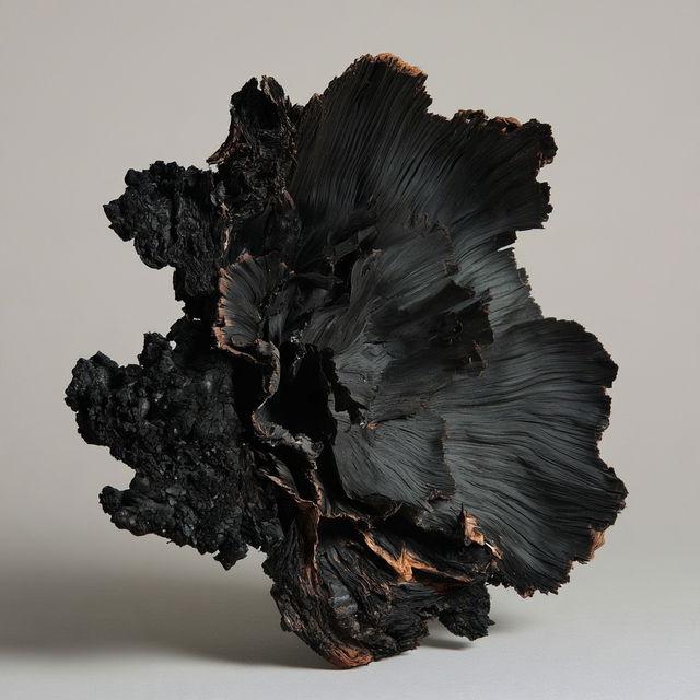 Charred style, Midjourney V8.2, render 1 of 4