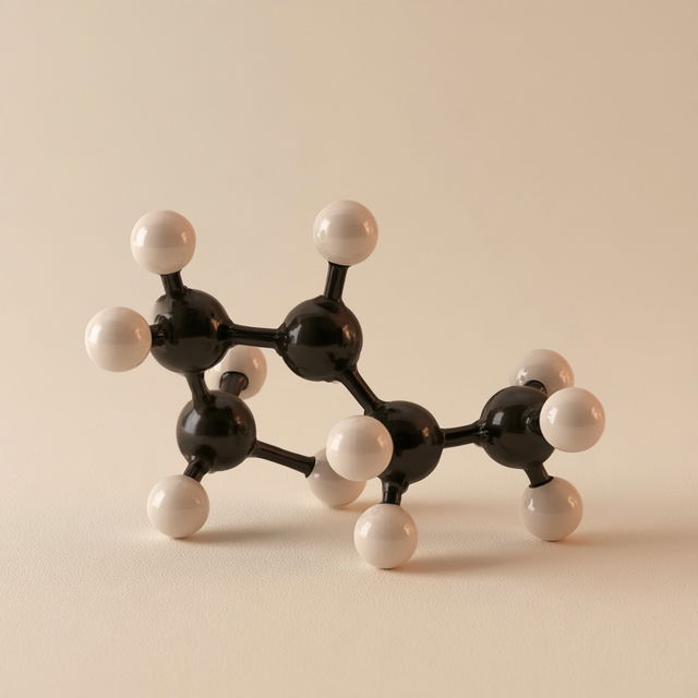 Chemical structure style, Midjourney V8.2, render 1 of 4