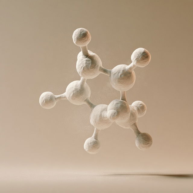 Chemical structure style, Midjourney V8.2, render 3 of 4