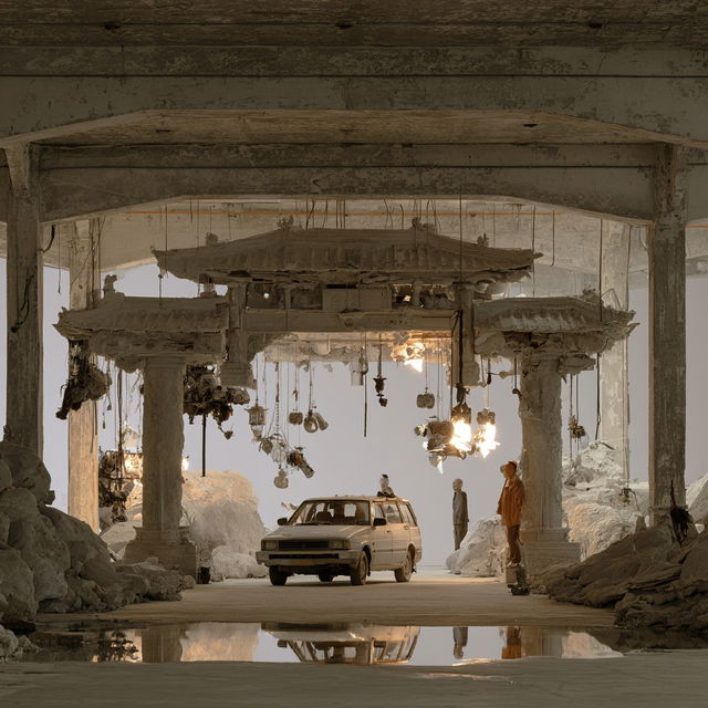 Chen Zhen style, Midjourney V8.2, render 2 of 4