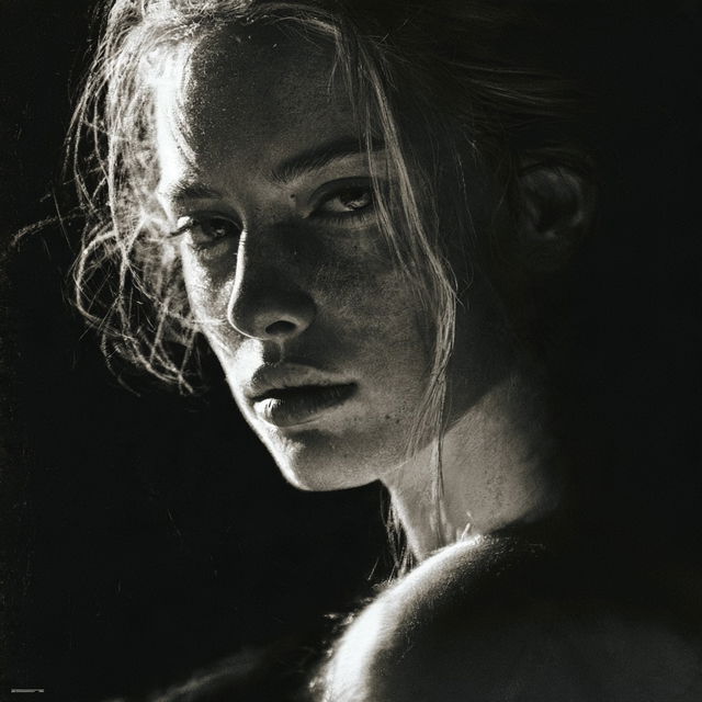 Chiaroscuro style, Midjourney V8.2, render 2 of 4