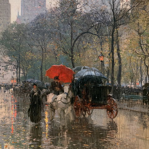 Childe Hassam style (Painters), Midjourney V8.2