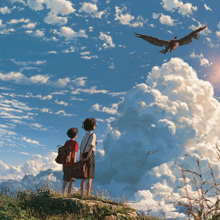 Children Who Chase Lost Voices style, Midjourney V8.2, render 3 of 4