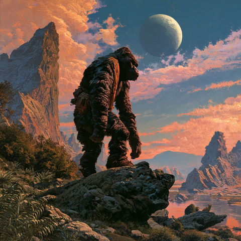 Chris Moore style (Illustrators), Midjourney V8.2