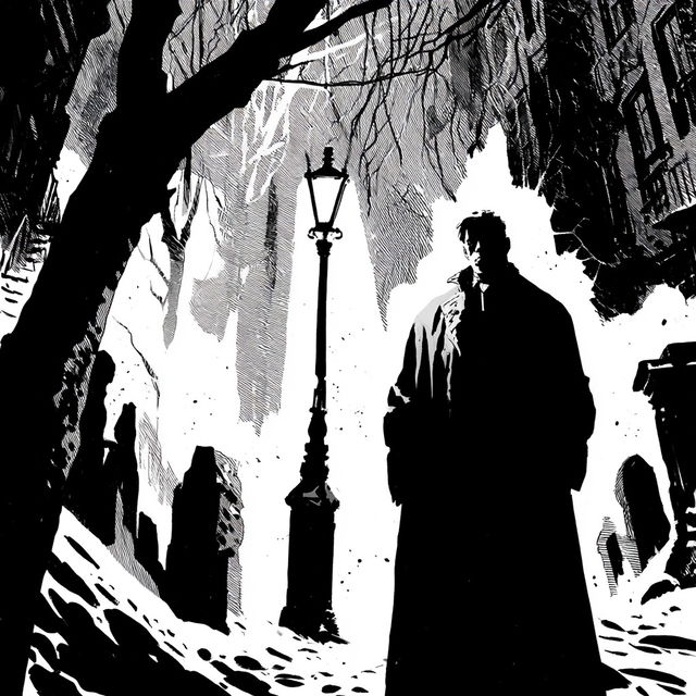 Chris Samnee style, Midjourney V8.2, render 4 of 4