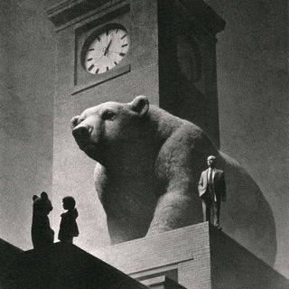Chris Van Allsburg style, Midjourney V8.2, render 3 of 4