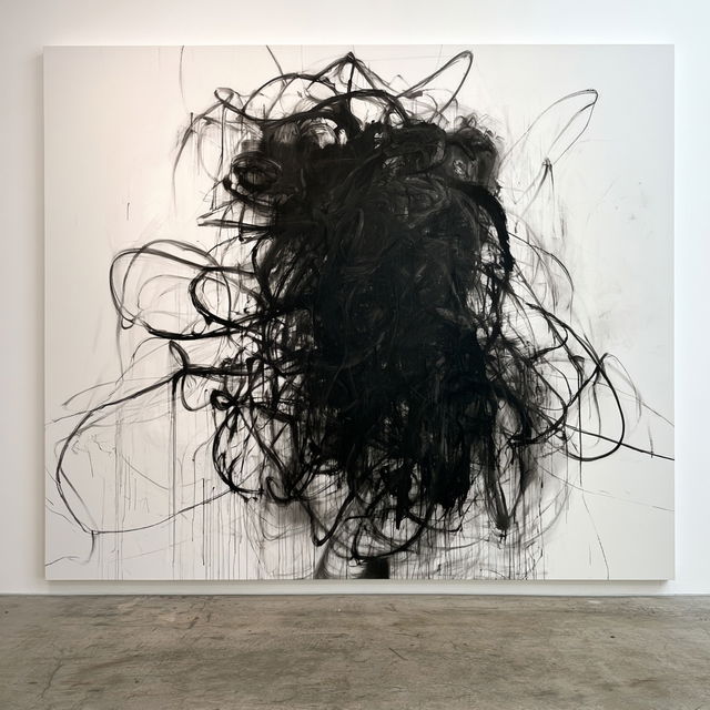 Christopher Wool style, Midjourney V8.2, render 2 of 4