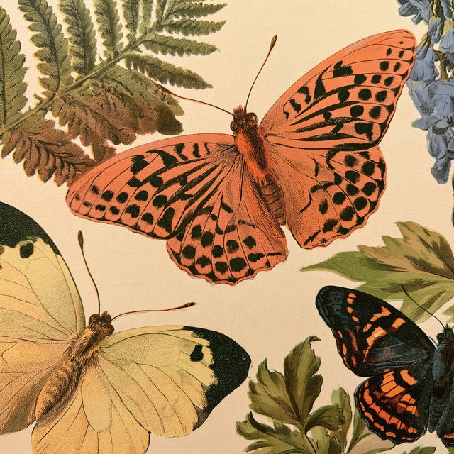 Chromolithography style, Midjourney V8.2, render 3 of 4