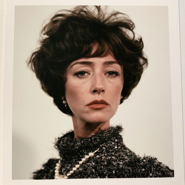 Cindy Sherman style, Midjourney V8.2, render 1 of 4