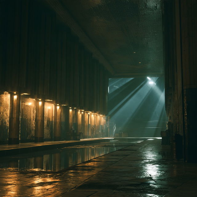 Cinematic lighting style, Midjourney V8.2, render 2 of 4