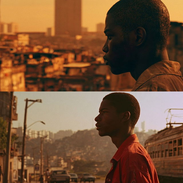 City of God style, Midjourney V8.2, render 1 of 4