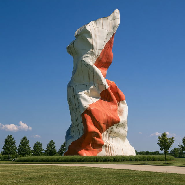 Claes Oldenburg style, Midjourney V8.2, render 1 of 4