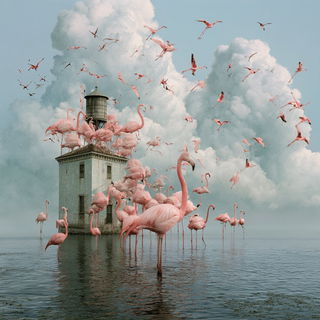 Claire Droppert style, Midjourney V8.2, render 2 of 4