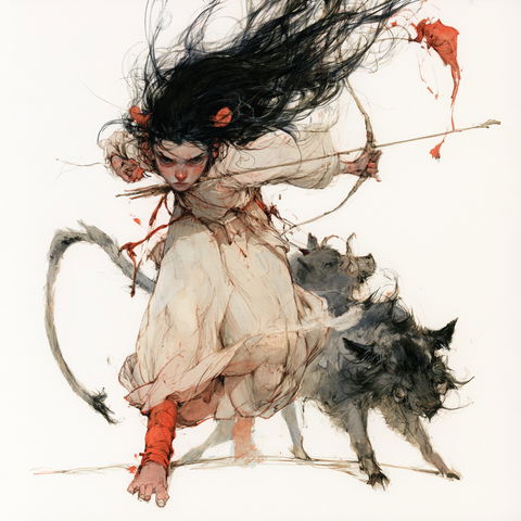 Claire Wendling style (Illustrators), Midjourney V8.2