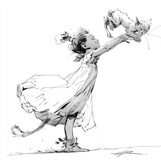 Claire Wendling style, Midjourney V8.2, render 1 of 4