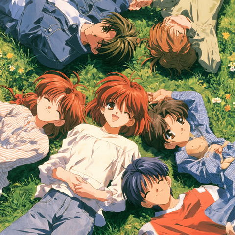 Clannad style (Titles), Midjourney V8.2