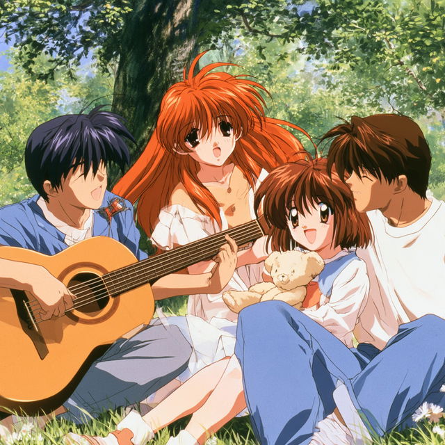 Clannad style, Midjourney V8.2, render 4 of 4