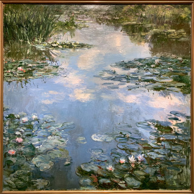 Claude Monet style, Midjourney V8.2, render 1 of 4