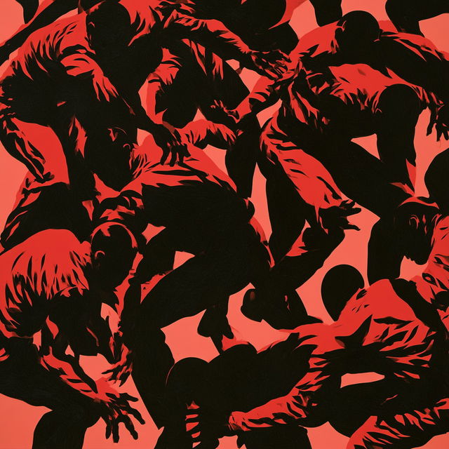 Cleon Peterson style, Midjourney V8.2, render 2 of 4