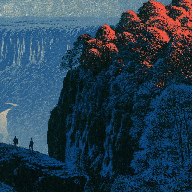 Clifford Harper style, Midjourney V8.2, render 3 of 4
