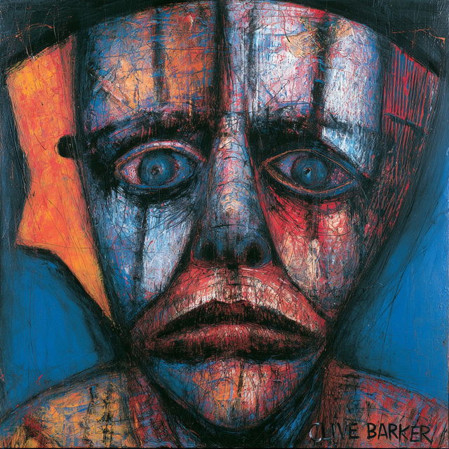 Clive Barker style, Midjourney V8.2, render 2 of 4