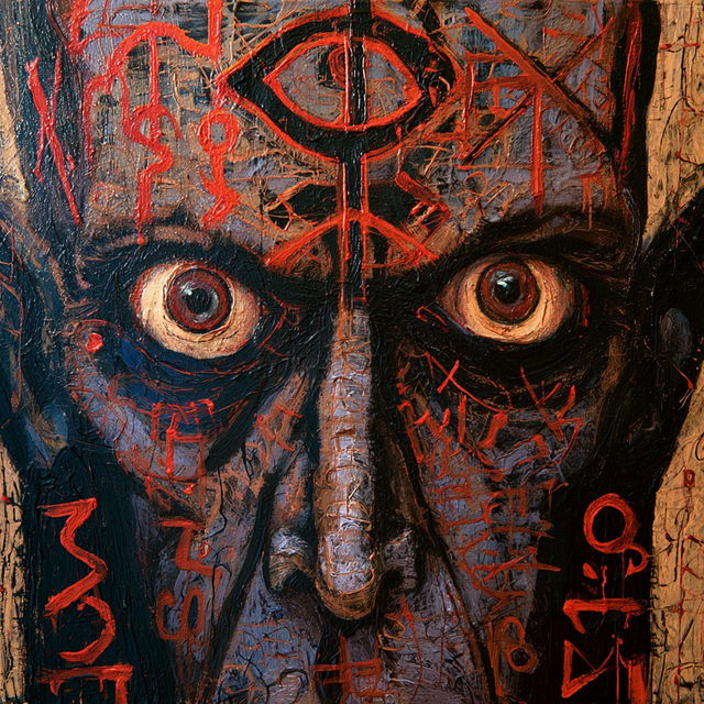Clive Barker style, Midjourney V8.2, render 1 of 4