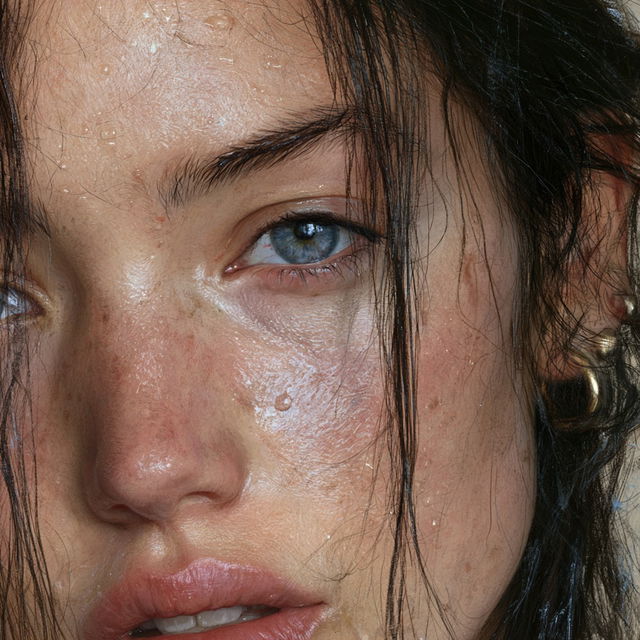 Close-up portrait style, Midjourney V8.2, render 4 of 4