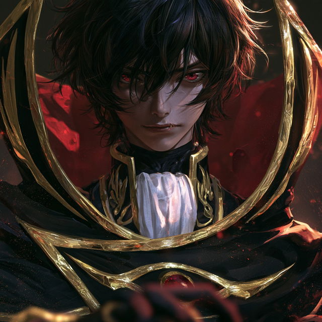 Code Geass style, Midjourney V8.2, render 1 of 4
