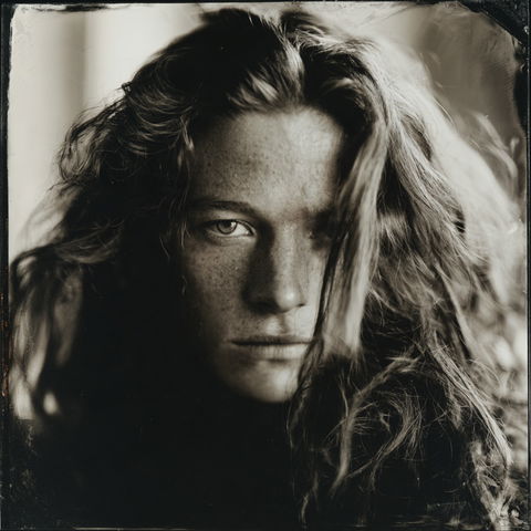 Collodion print style (Techniques), Midjourney V8.2