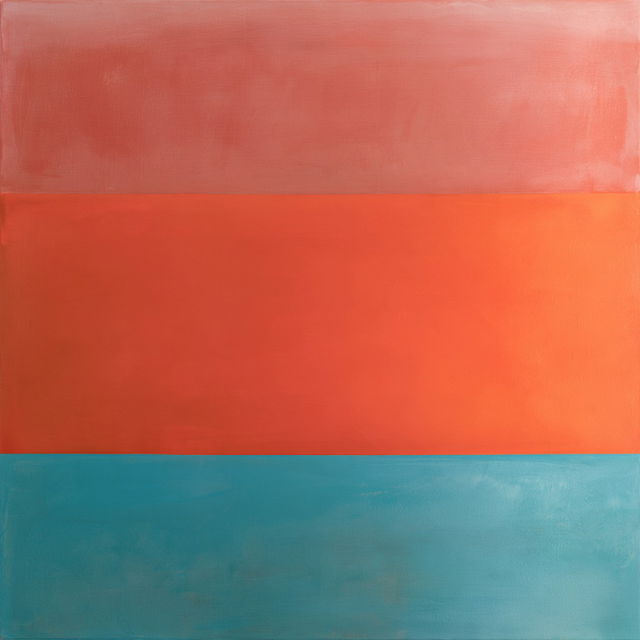 Color field painting style, Midjourney V8.2, render 3 of 4