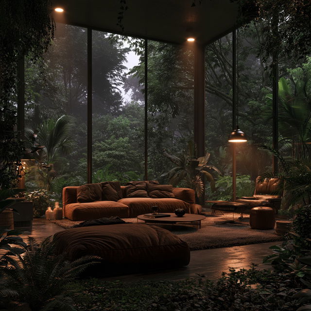 Comfy atmosphere style, Midjourney V8.2, render 1 of 4