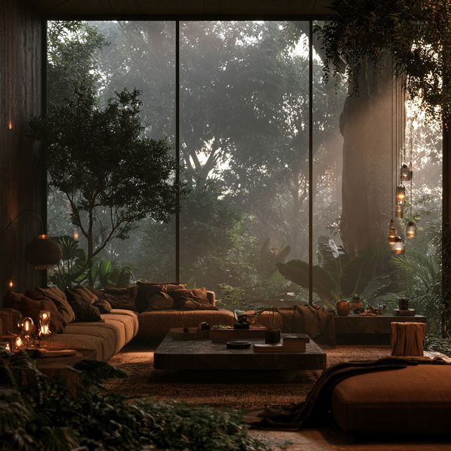 Comfy atmosphere style, Midjourney V8.2, render 4 of 4