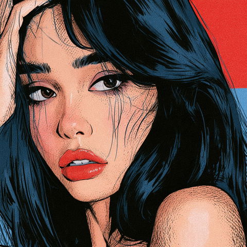 Comic book style style (Techniques), Midjourney V8.2