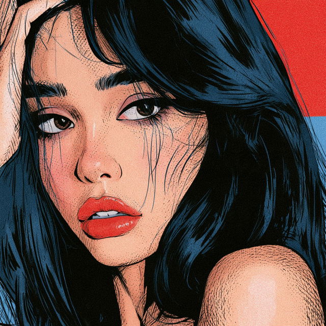 Comic book style style, Midjourney V8.2, render 1 of 4
