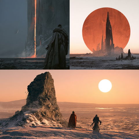Concept art style (Genres), Midjourney V8.2