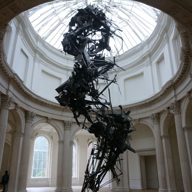 Conrad Shawcross style, Midjourney V8.2, render 3 of 4