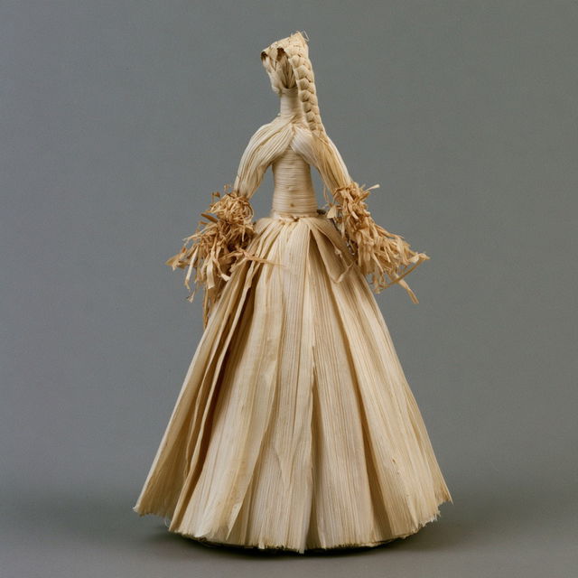 Corn husk doll style, Midjourney V8.2, render 3 of 4