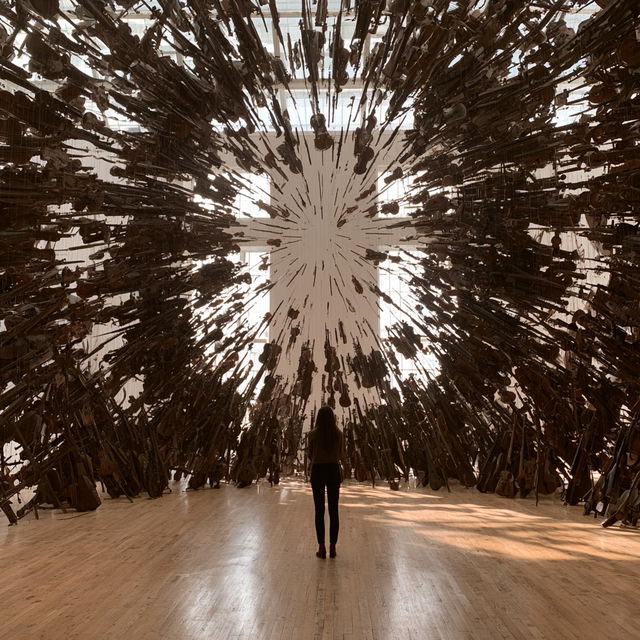Cornelia Parker style, Midjourney V8.2, render 2 of 4