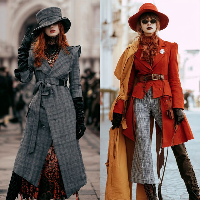 Cosplay fashion style, Midjourney V8.2, render 4 of 4