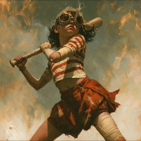 Craig Davison style (Illustrators), Midjourney V8.2
