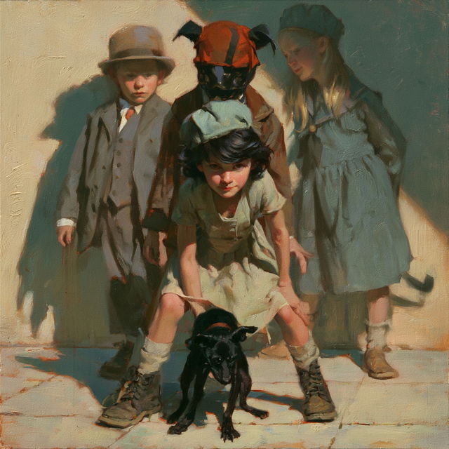 Craig Davison style, Midjourney V8.2, render 3 of 4