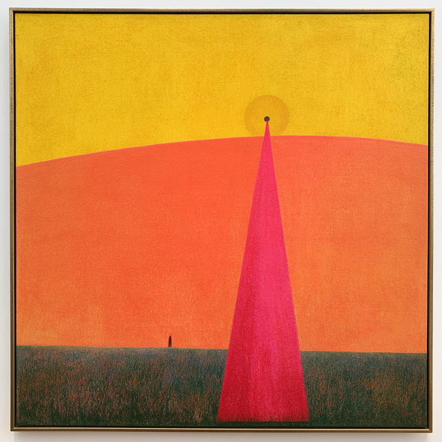 Craigie Aitchison style, Midjourney V8.2, render 2 of 4