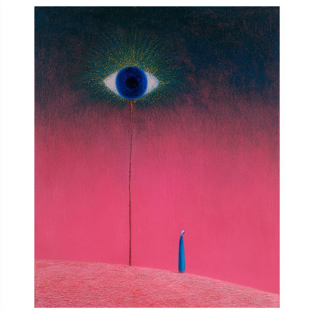 Craigie Aitchison style, Midjourney V8.2, render 4 of 4