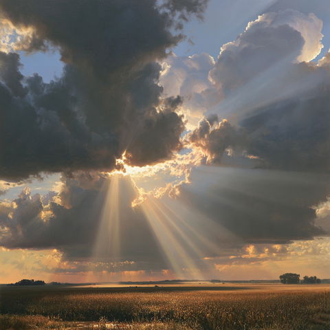Crepuscular rays style (Modifiers), Midjourney V8.2